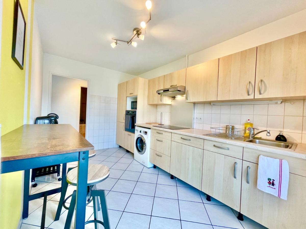Апартаменты Colmar - La Cigogne - Balcon - Vue Degagee - Netflix - Wifi Fibre - Parking Gratuit - Quartier Populaire Экстерьер фото